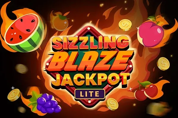 Sizzling Blaze Jackpot Lite